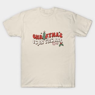 Retro Funny 70s Groovy Christmas T-Shirt